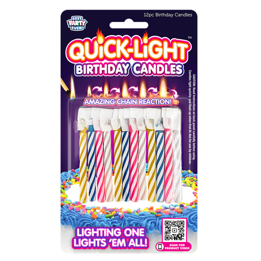 Pastel Quick-Light Birthday Candles