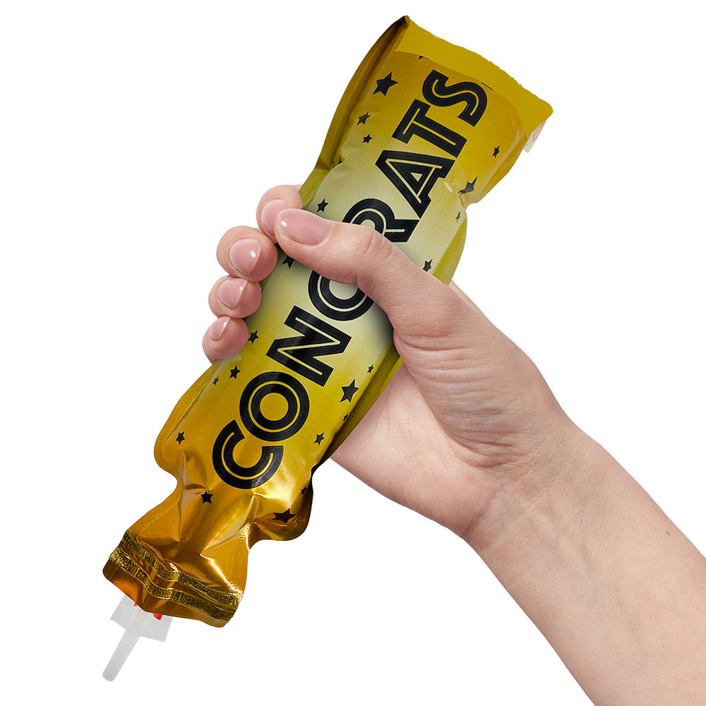 Squeeze Poppers Congrats Confetti Cannon