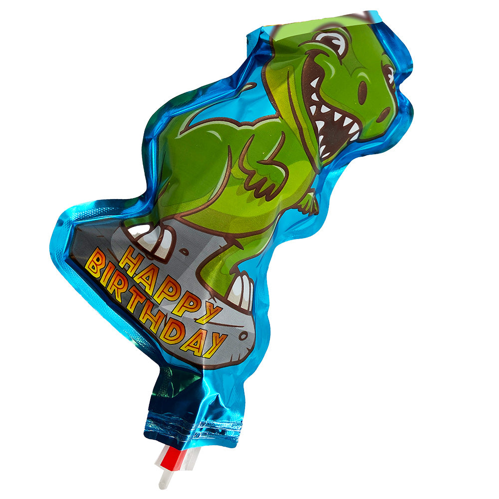Squeeze Poppers Birthday Dinosaur Confetti Cannon