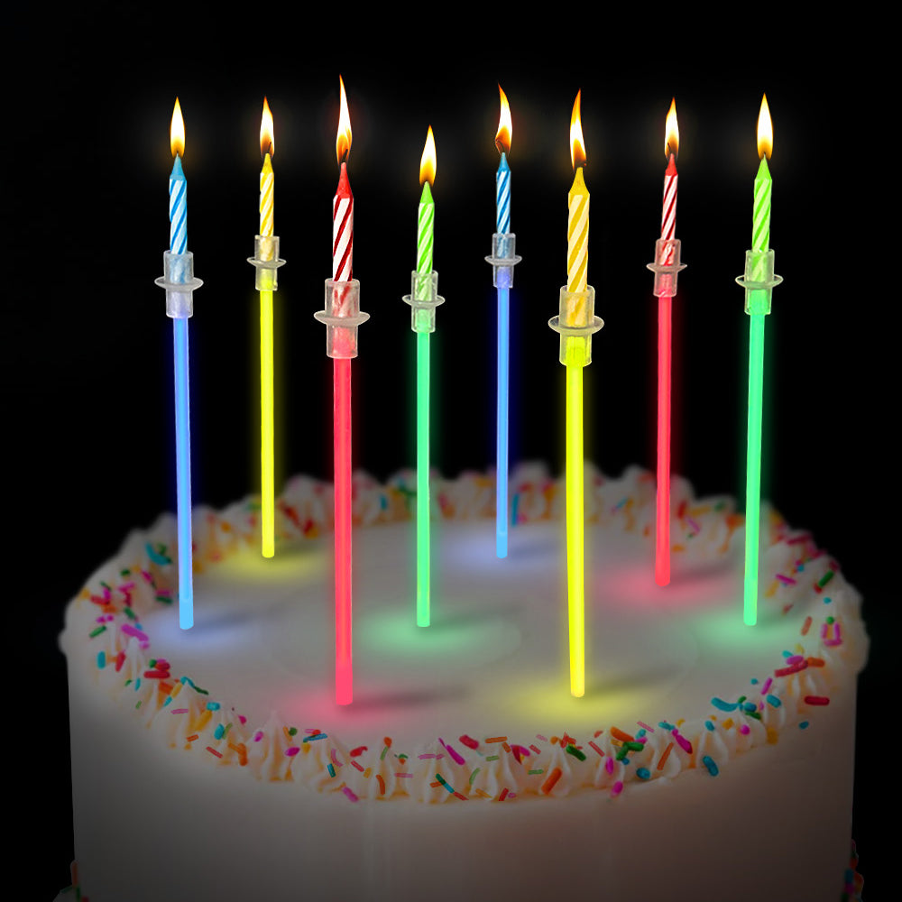 Glow Stick Birthday Candles