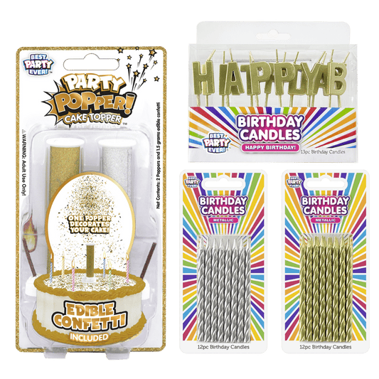 Gold & Silver Birthday Kit