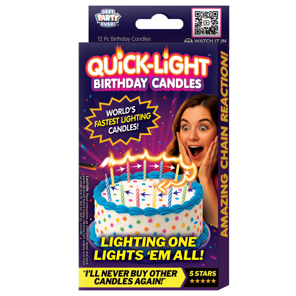 Quick-Light Birthday Candles