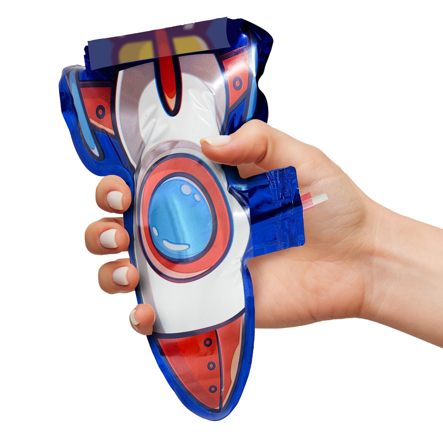 Squeeze Poppers Rocket Ship Confetti Cannons