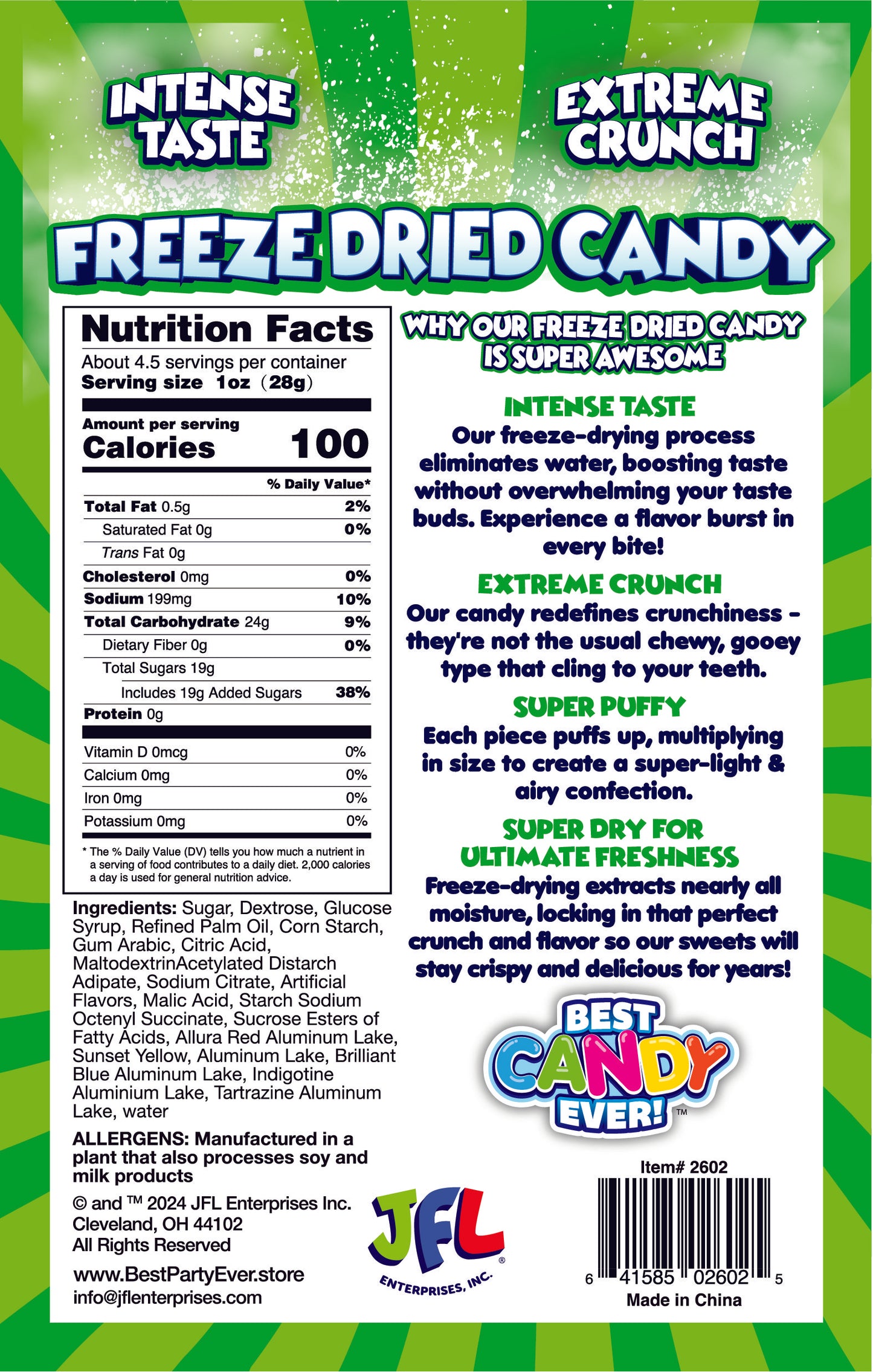 Freeze Dried Candy Sour Bites
