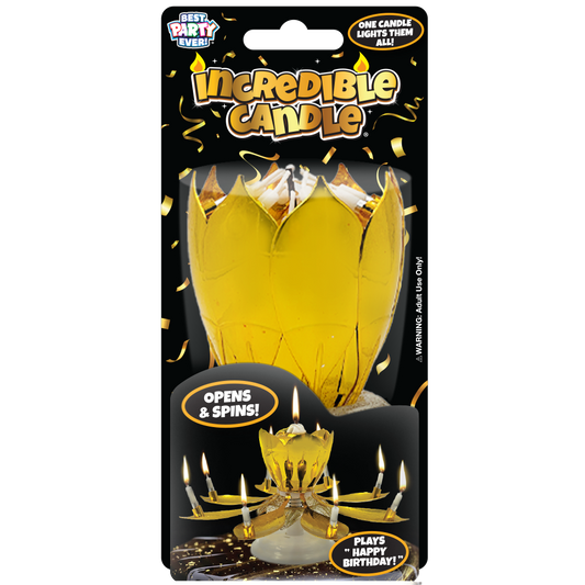 Incredible Candle Gold