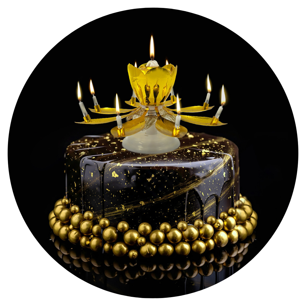 Incredible Candle Gold