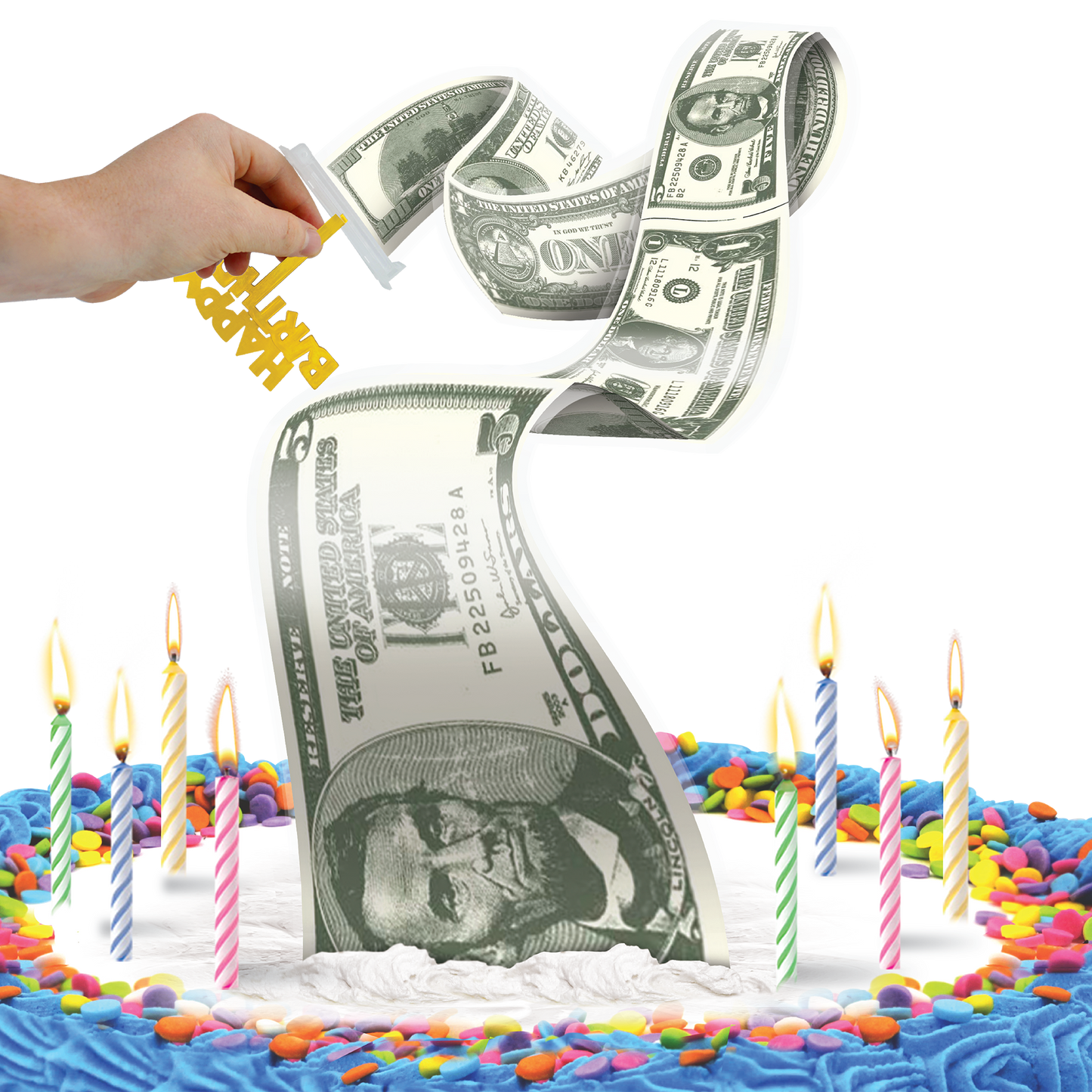 Cash Stash Cake Surprise