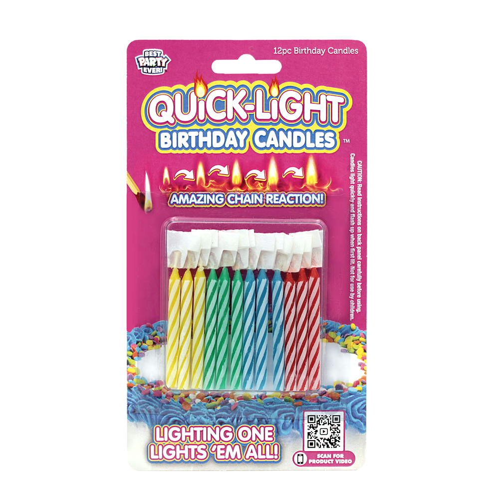 Primary Quick-Light Birthday Candles