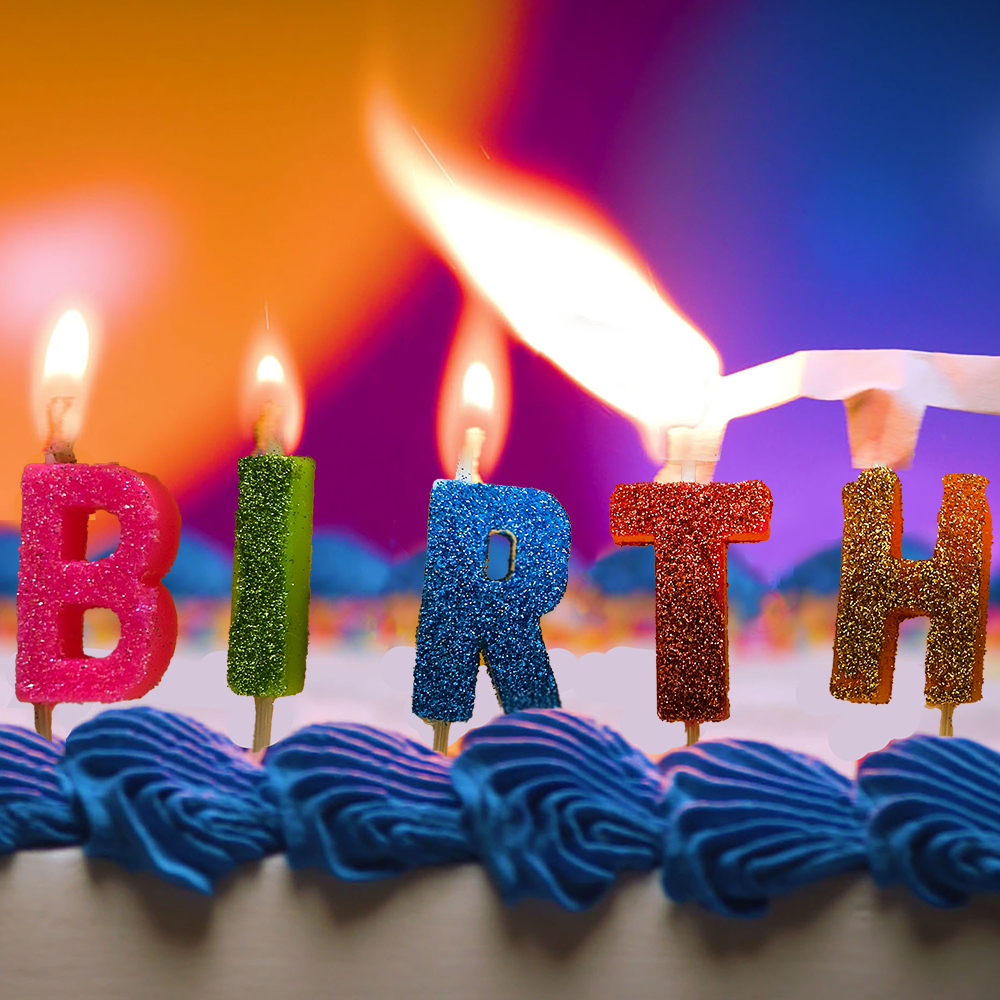 Quick-Light Happy Birthday Letter Candles