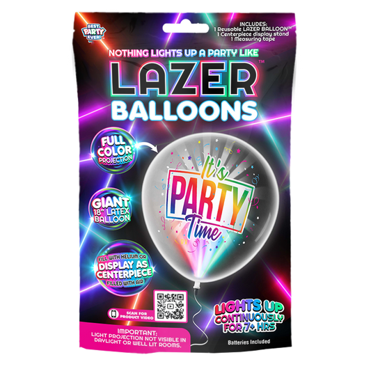 Lazer Balloons It's Party Time!