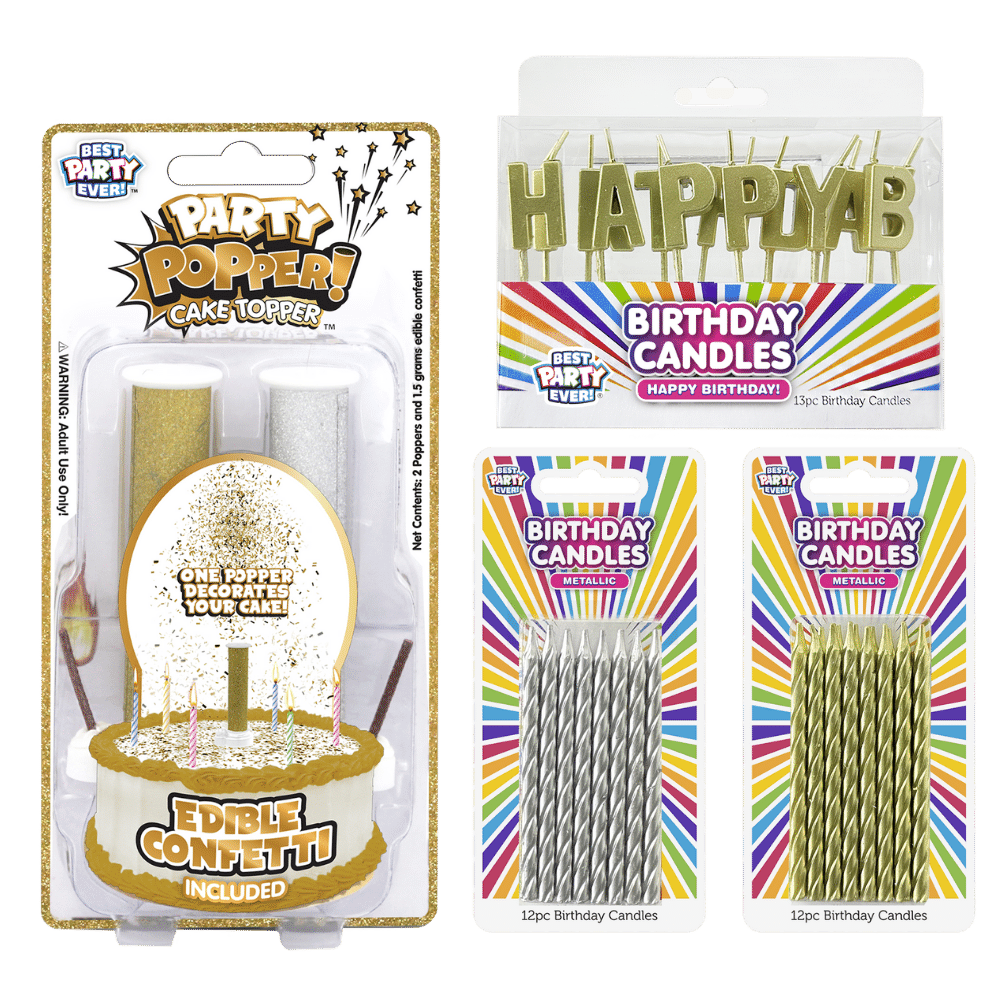 Gold & Silver Birthday Kit