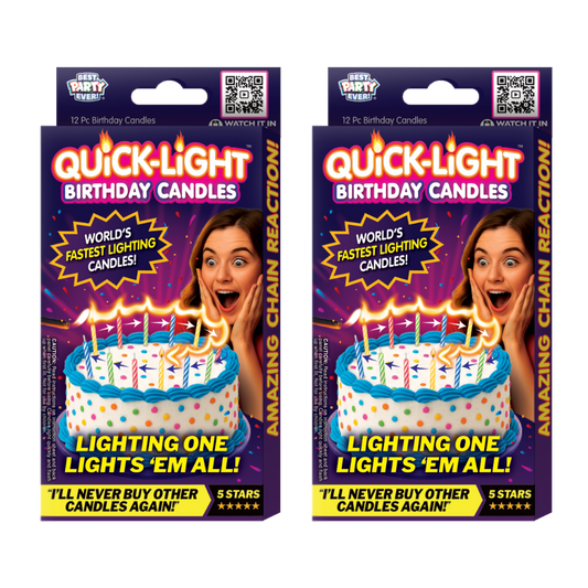 Quick-Light Birthday Candles 2-Pack