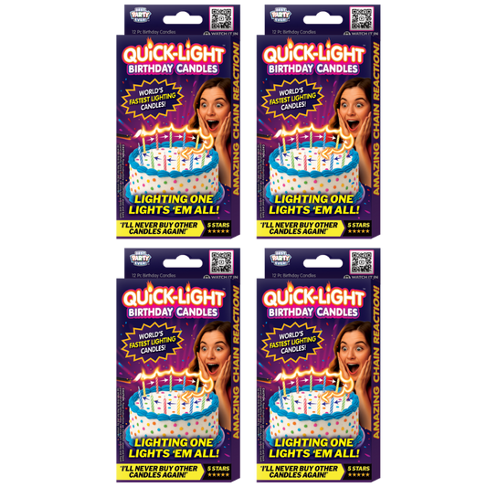 Quick-Light Birthday Candles 4-Pack
