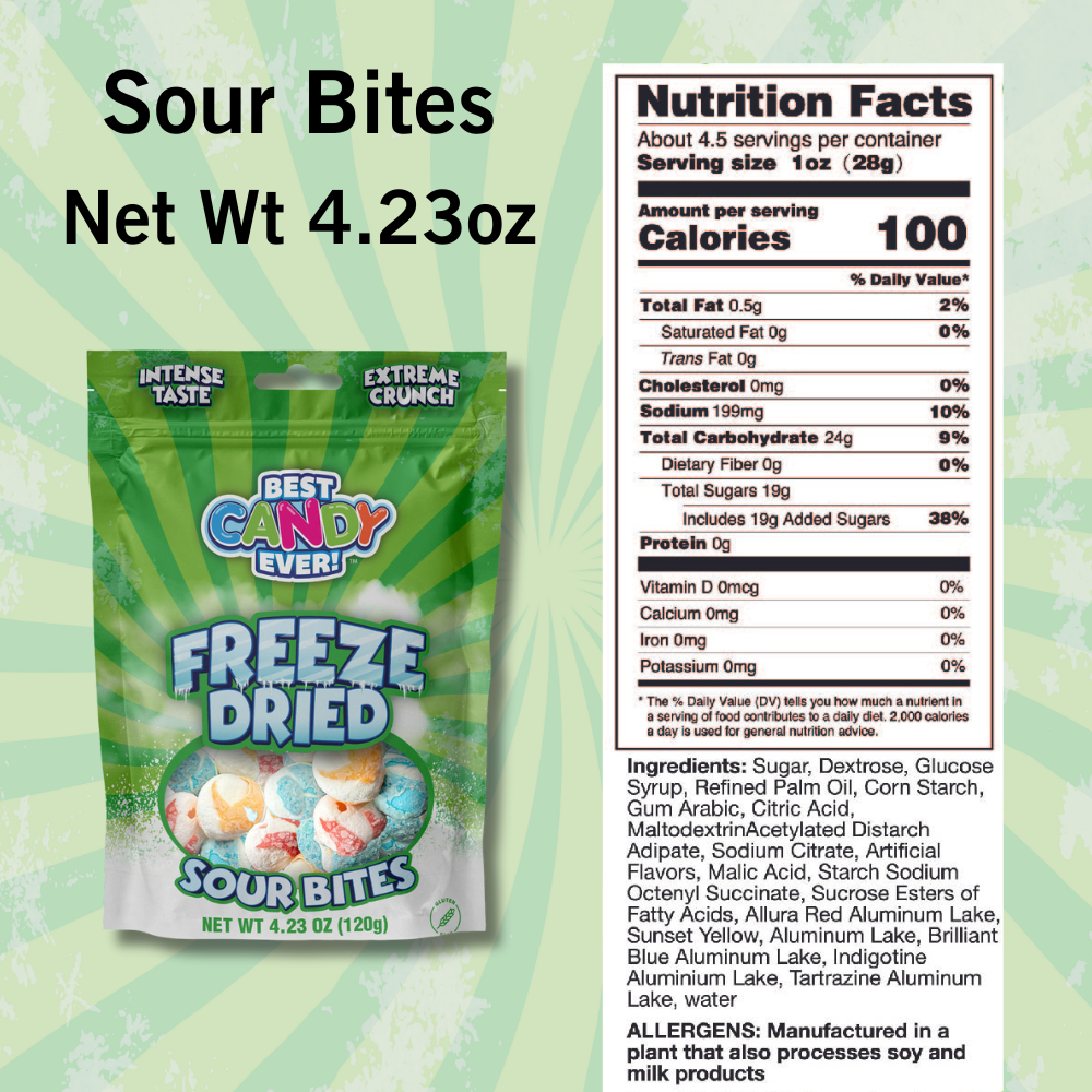 Freeze Dried Candy Sour Bites