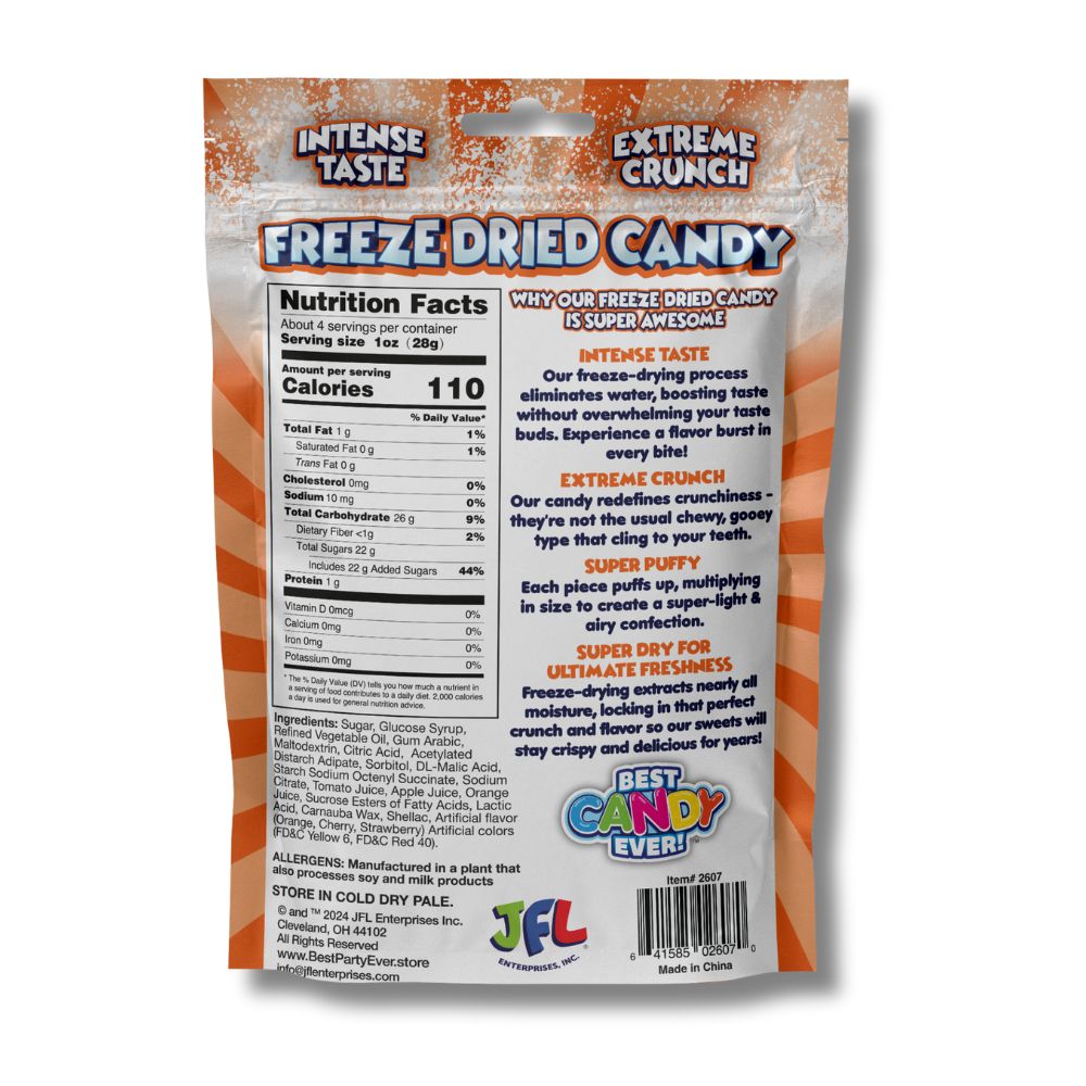 Freeze Dried Candy Star Puffs